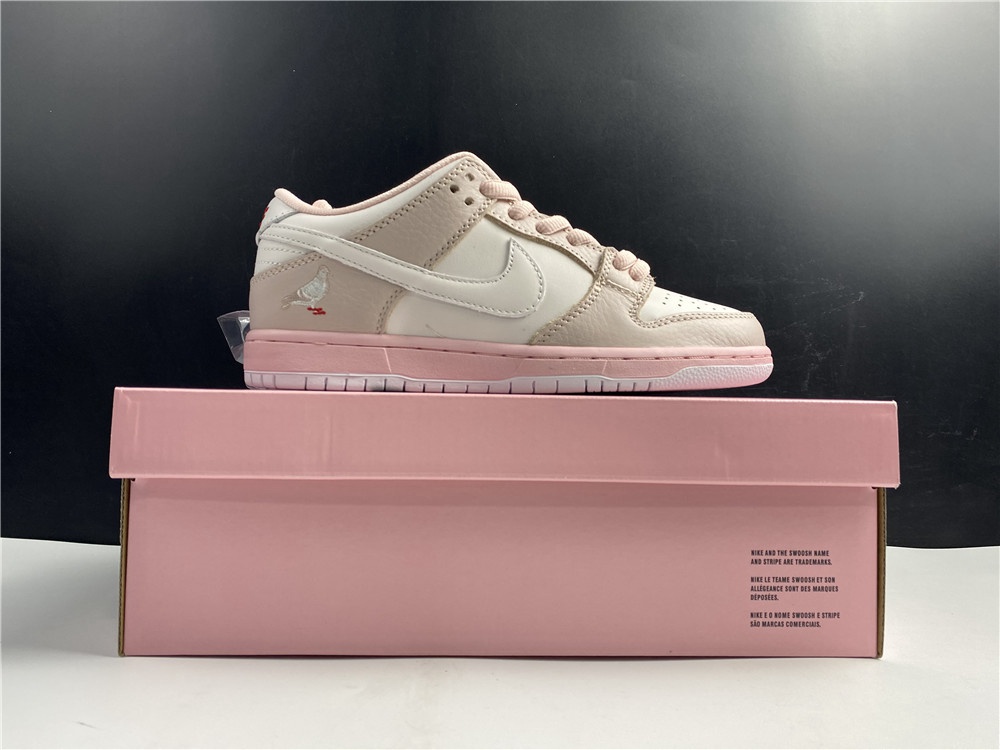 Womens Nike Dunk SB Low Elite Pink White